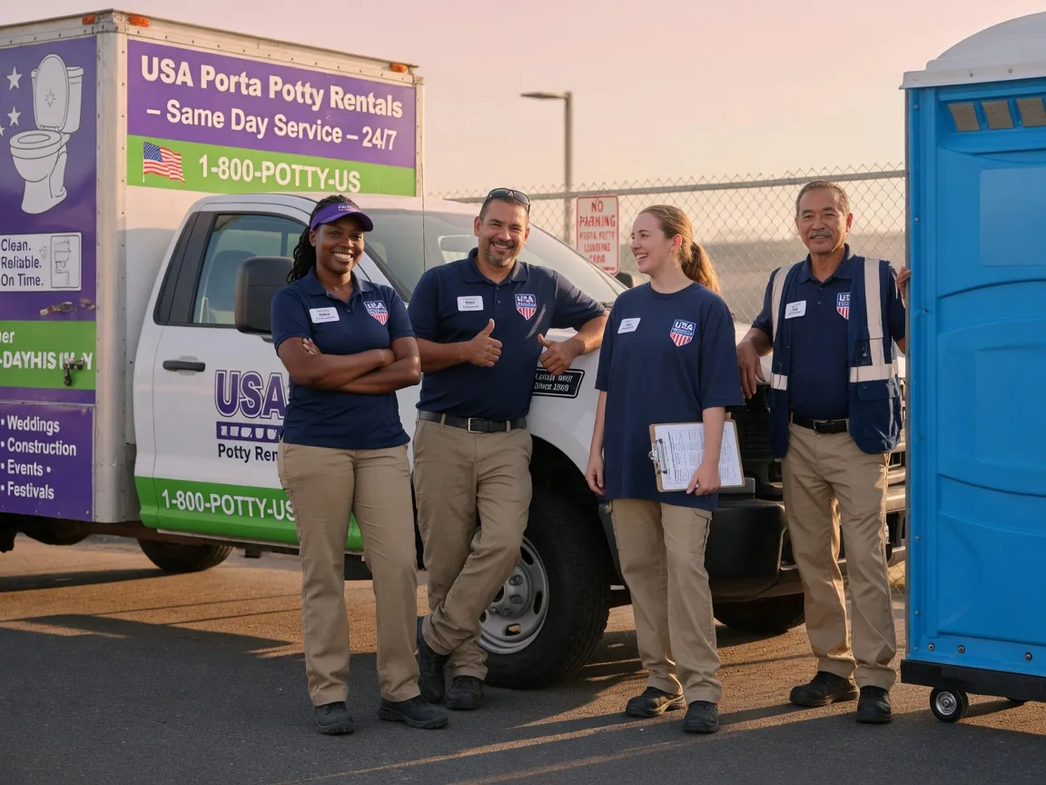 Porta Potty Rental company in Carson, CA